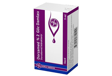 DORZAMED %2 GOZ DAMLASI, COZELTI (5 ML, 1 SISE)